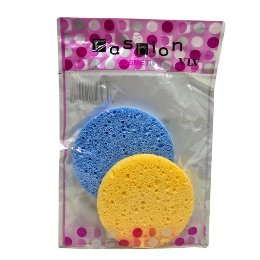 Pack 2 Esponja De Limpieza Facial Exfoliante Rostro Limpieza