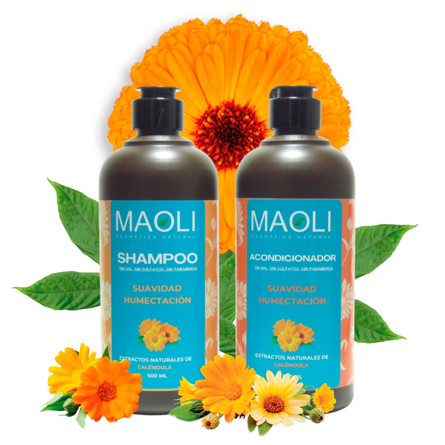 Pack Calendula Shampoo y Acondicionador 500 c/u